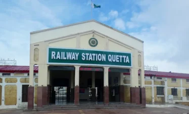Scenic view from an Explore Baluchistan tour highlighting rugged mountains and desert landscapes