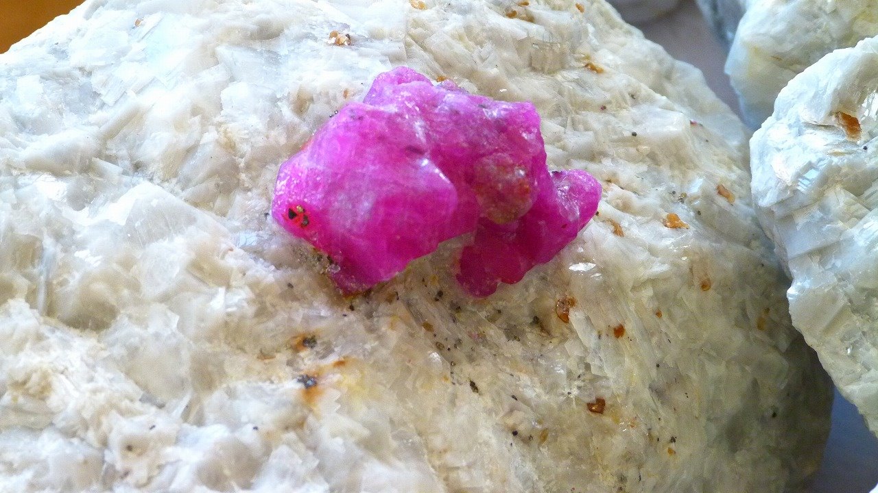 "Miners searching for aquamarine and other gemstones"