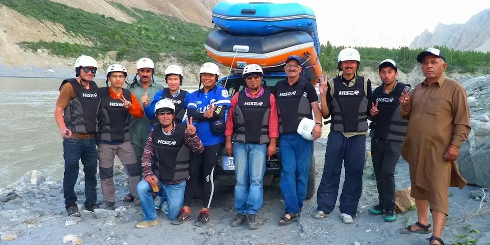 WHITE WATER RAFTING IN PAKISTAN