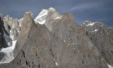"Alpine meadow in Karakoram range"
