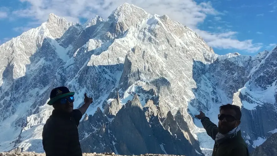 CLIMBING PEAK IN CHARKUSA VALLEY