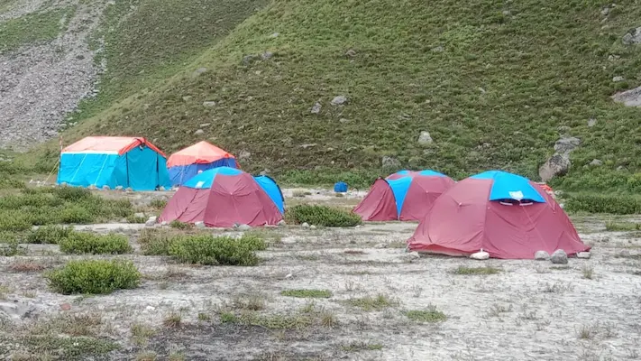 CLIMBING PEAK IN CHARKUSA VALLEY