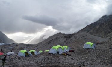 Baltoro Glacier trekking route to K2