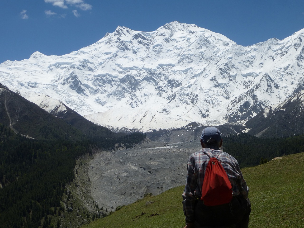 Nanga Parbat adventure towering peak view from Fairy Meadows