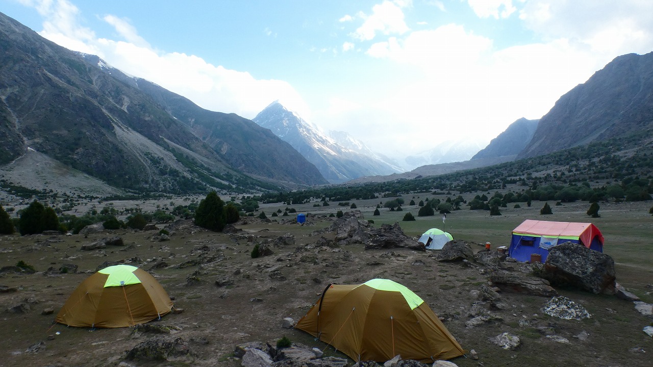 Rupal Face Nanga Parbat adventure view from distance