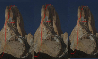 Sunrise over Trango Adventure Expedition Towers, Karakoram