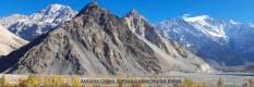 Trekking through Hunza Valley during a North Pakistan adventure tour