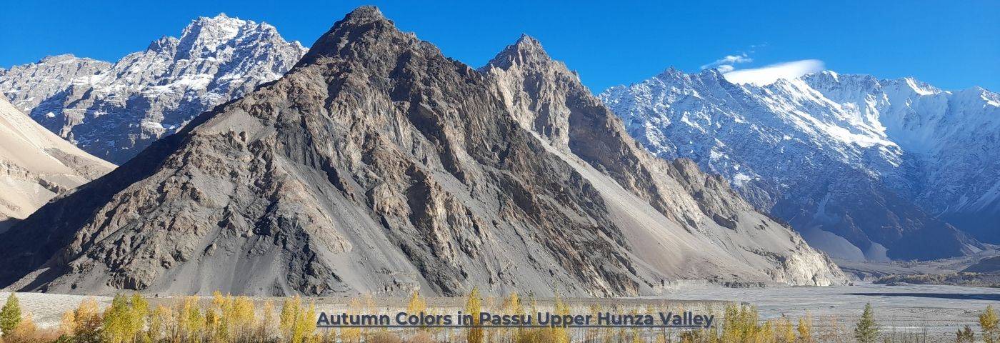 Trekking through Hunza Valley during a North Pakistan adventure tour