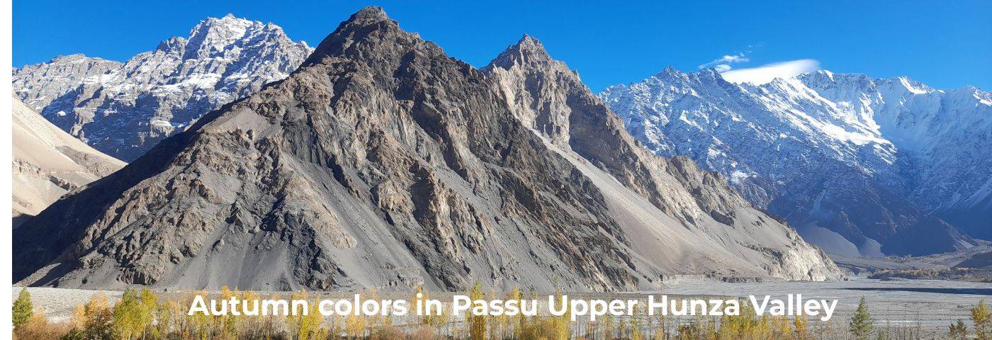 Trekking through Hunza Valley during a North Pakistan adventure tour