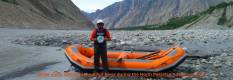  White water rafting in Gilgit River during North Pakistan Adventure tour